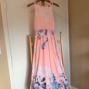Floral maxi dress